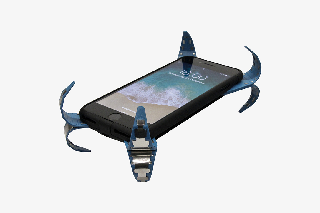 La coque d'iPhone équipée d'airbags qui se déploie en cas de chute