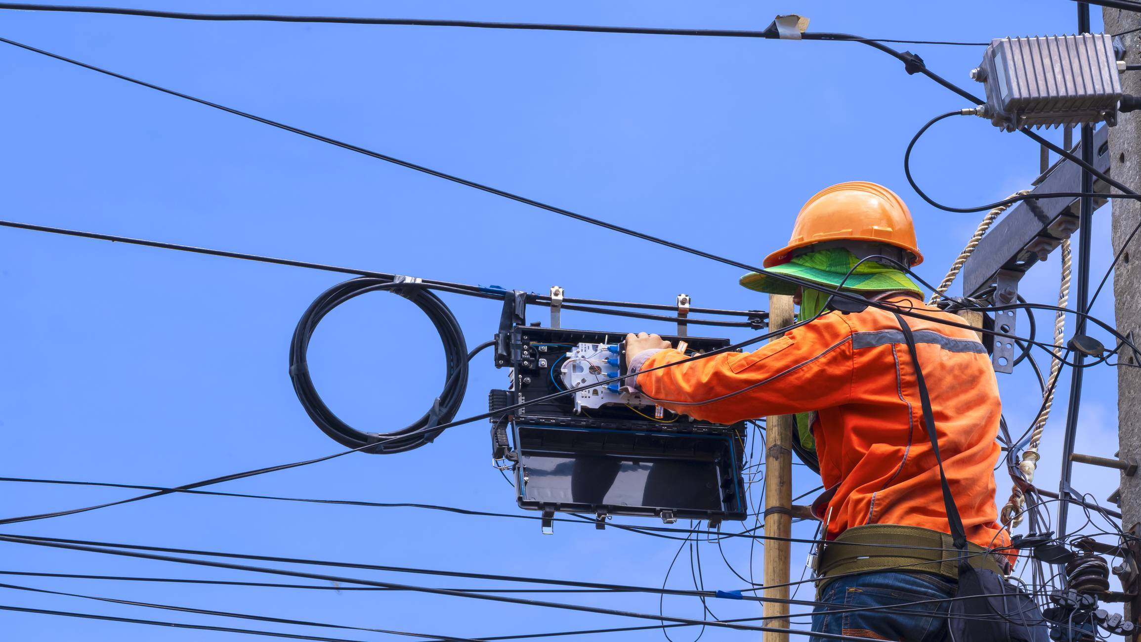 fibre optique réflectomètre technicien