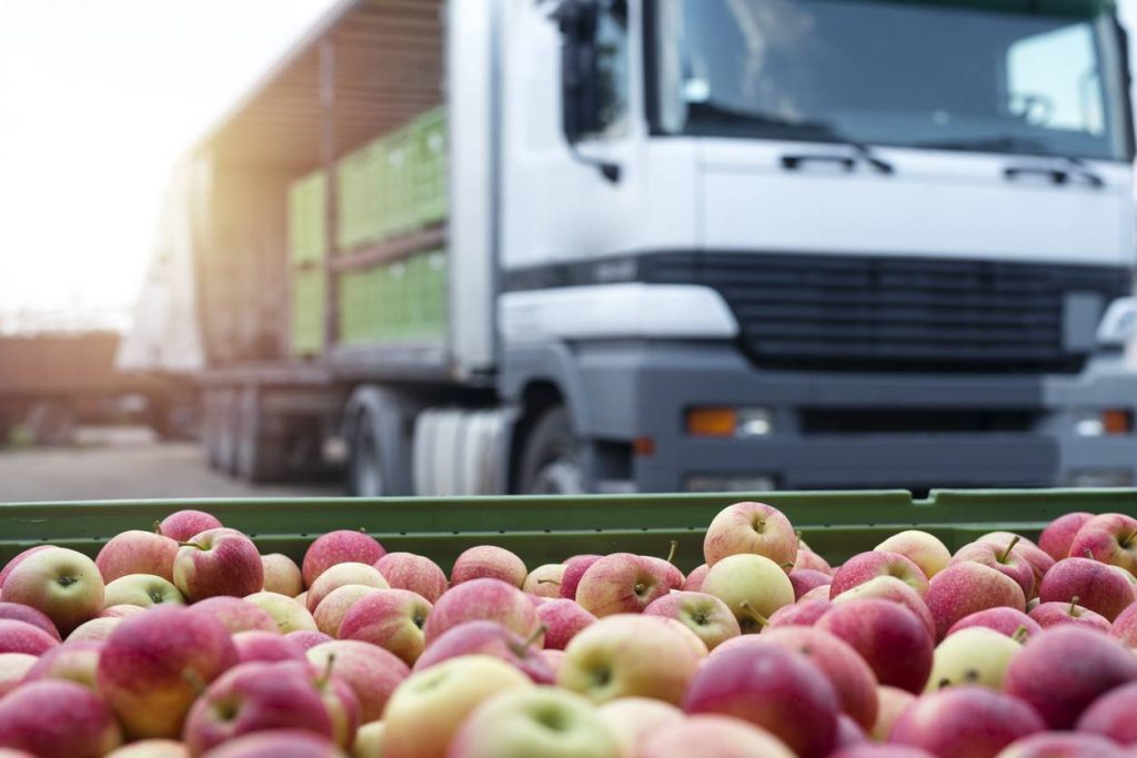 Transport des denrées alimentaires